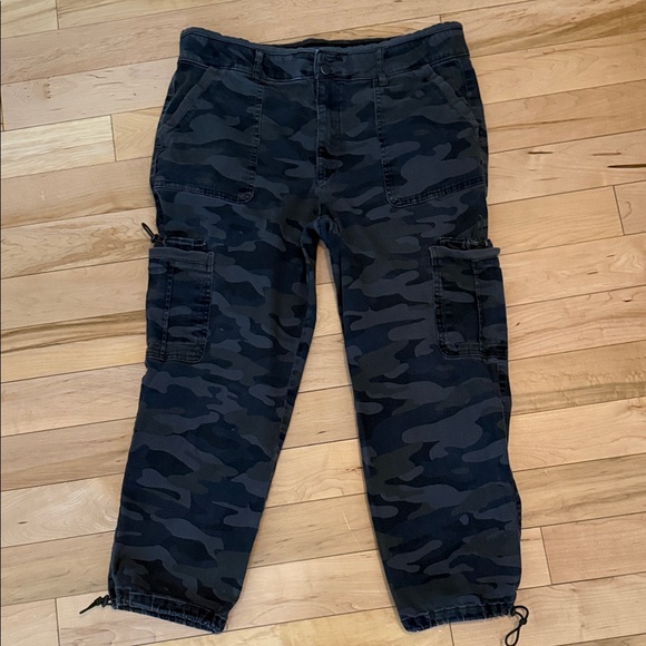 Democracy Pants - Women’s Black Camo Cargo Pants